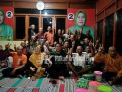 Cukur Gundul Warnai Kemenangan Calon Kepala Desa Beji Rahayuningsih