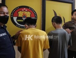 Tekab 308 Presisi Polres Tanggamus Dibantu Warga Tangkap Dua Pelajar Pelaku Curas