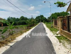 Sulibianto Kades Dukohkidul Tuntaskan Pengerjaan Jalan Aspal BKKD 2022 Tahap l