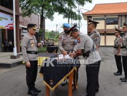 Dua Pejabat Utama Polres Bojonegoro Dan Satu Kapolsek Resmi Diganti