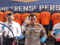 Polresta Cirebon Amankan 7 Pelaku Penganiayaan di Ciwaringin 