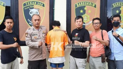 Polsek Pulau Panggung Tangkap Pelaku Curat