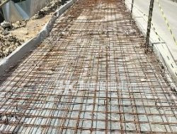 Pembangunan PPTS Jembatan Penghubung Ngasem Dander Pengerjaannya Diduga Asal Asalan