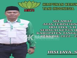 Irsi Jaya SH, Terpilih Menjadi Ketua DPC HKTI Tanggamus 2022-2027