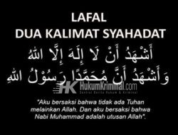 Kalimat Syahadat Taukhid