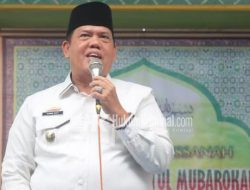 Wabup Lamtim Hadiri Acara Pengajian Haflah Akhirussanah