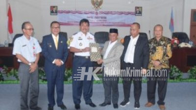 Bupati Terima Rekomendasi DPRD atas LKPJ Bupati Nias Barat TA. 2022