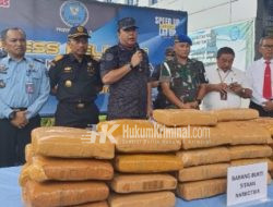 Edan!! 52 Kg Ganja Dibawa Oknum Prajurit TNI AD