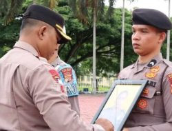 Polres Aceh Besar PTDH Dua Personel Polisi