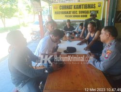 Ajak Warga Jaga Kamtibmas, Polsek Sei Beduk Gelar Curhat Jumat di Kedai Kopi Sei Pancur