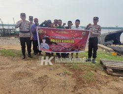 Polsek Kundur Polres Karimun Gelar Jumat Curhat di Pelabuhan Bongkar Muat Paya Togok
