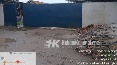 Gudang Penggorengan dan Meja Goyang milik Bos Aloy, Ternyata bisa Menutupi APH Wilayah Kabupaten Bangka serta Babel