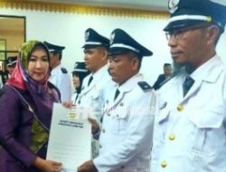 Bupati Tanggamus lantik 11 Kepala Pekon, Hasil Pilkakon Serentak