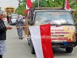 Kades Mediyunan Adakan Karnaval Pawai Budaya, Dengan Tema,”Bersatu Untuk lndonesia Maju”
