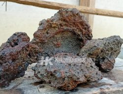 Lebih 40 Kg Mirip Batu Meteorit Di Temukan Warga Ngasem