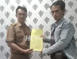 Marhawi Kakon Sampang Turus, Resmi Dilaporkan Masyarakat ke Inspektorat Kabupaten Tanggamus