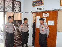 Personel Polresta Cirebon amankan Rapat Pleno Penetapan DCT Pemilu 2024