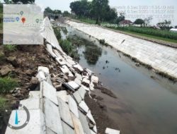 Proyek irigasi Senilai 59 Milyar di Jombang Abrol Ketua Umum LSM Gmicak Minta Kementerian PUPR Sidak