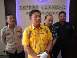 Polres Kabupaten Mojokerto Berhasil Ungkap Narkoba, Tersangka dan Puluhan Gram Sabu Diamankan