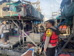 Polres Bangka Melakukan Pengecekan dan Himbauan Tambang Ilegal Di sungai Rumpak Dan Batu Hitam