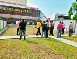 Polres Bojonegoro Gelar Simulasi Pengamanan TPS Pemilu 2024