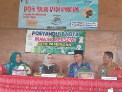 Ibu PJ Bupati Bojonegoro Dian Adriyanto Kunjungi Posyandu Desa Prapringan Kecamatan Temayang