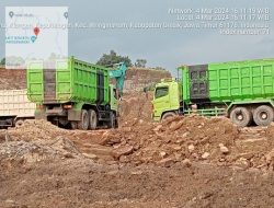 Bulan Puasa Ramadhan 1445 H, Tambang Galian C di Dusun Bureng Kidul, Desa Kedunganyar, Kecamatan Wringinanom beraktivitas