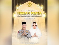 Komjen Pol Drs. Agus Andrianto S’H,.M.H.& Ny Evi Agus Andrianto Mengucapkan Selamat menunaikan Puasa di bulan Suci ramadhan 1445 H/ 2024 M