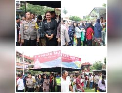 Polres Gianyar, Polda Bali Gelar Pasar Murah.
