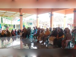 Satresnarkoba Polres Mojokerto, bekerja sama dengan IKAPPI dan Pemdes Karangasem Adakan Penyuluhan Narkotika