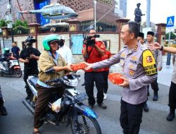 4 Jenderal Polri Kompak Bareng Polwan dan Wartawan Sebar Kebaikan di Bulan Ramadan
