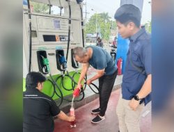 Cegah Aksi Kecurangan, Satreskrim Sidak di SPBU Bojonegoro