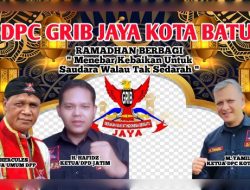 Ramadhan Berkah, DPC GRIB JAYA Kota Batu Bagi 250 Paket Takjil Kepada Warga