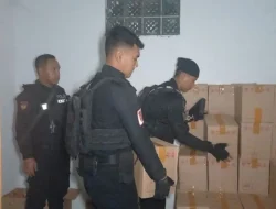 Rumah Mewah Tempat Penyimpanan Miras Dibongkar Polisi