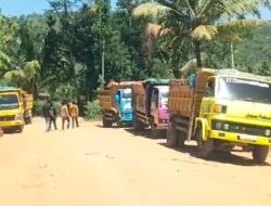 Tambang Galian C di Prambon Kecamatan Tugu, Trenggalek, diduga ilegal tidak mengantongi IUP Operasi Produksi Khusus