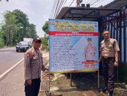 Giat Himbauan Mudik Aman 2024 di wilayah Kecamatan Purwosari Kabupaten Pasuruan.