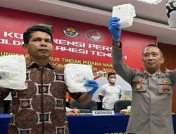 Penyelundupan 25 Kilogram Sabu di Sulteng, Digagalkan Polisi