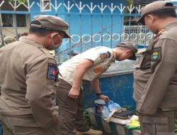 Satpol PP Kota Cirebon Razia Manusia Silver