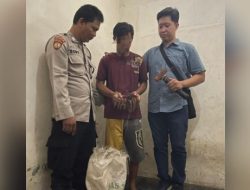 Tersangka Pencuri Penambat Besi Rel Kereta Api Berhasil di Amankan Polisi Pasuruan