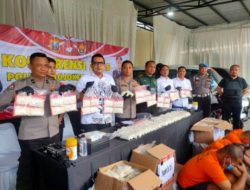 Polres Mojokerto Kota Amankan 1 Juta Pil Double L Senilai Rp 3 M