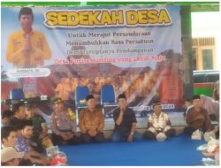 Sedekah Desa Puri Semanding berharap bisa menjadi Desa yang lebih maju dari sebelumnya