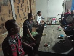 Babinsa Baru Desa Sendangharjo Ngopi Bareng Bersama Masyarakat