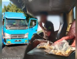 Viral Truk PT. Putra Energi Niaga” Kepergok Tangkinya Bocor di Wilayah Hukum Polres Gresik