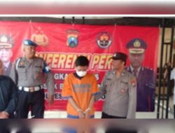 Polsek Balongbendo Menggelar Press Release Narkoba Jenis Sabu