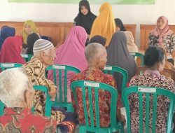 Pemdes Kolong Adakan Program Pemeriksaan Kesehatan Lansia (Posyandu)