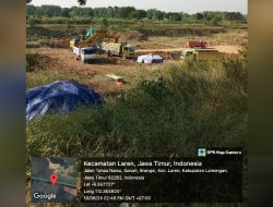 Tambang Galian C Urug Di Brangsi Kecamatan Laren Kabupaten Lamongan di Duga Belum Mengantongi IUP OPK