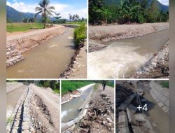 Proyek Irigasi Tahun 2023 Di Kecamatan Pasemah Air Keruh, Empat Lawang Ambrol Ketua Umum LSM Gmicak Minta APH Turun