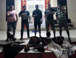 Polisi Grrebek lokasi Perjudian 303 Sabung Ayam
