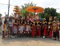 Karnaval di Desa Kedunganyar Kecamatan Wringinanom Kabupaten Gresik berjalan Lancar dan sangat Meriah