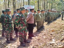 Koramil Juwangi ikuti Apel Siaga Simulasi Karhutla